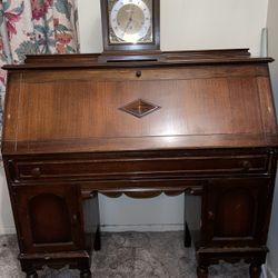 Antique Secretary desk 1940s
