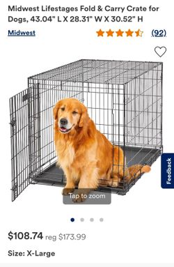 X-Large Dog Crate