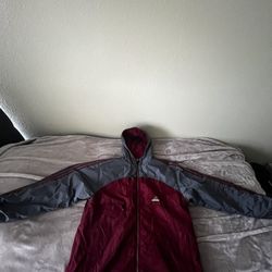  Adidas Vintage Lined Jacket Men's Large