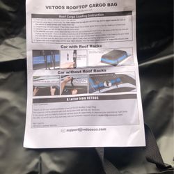Rooftop Cargo Bag