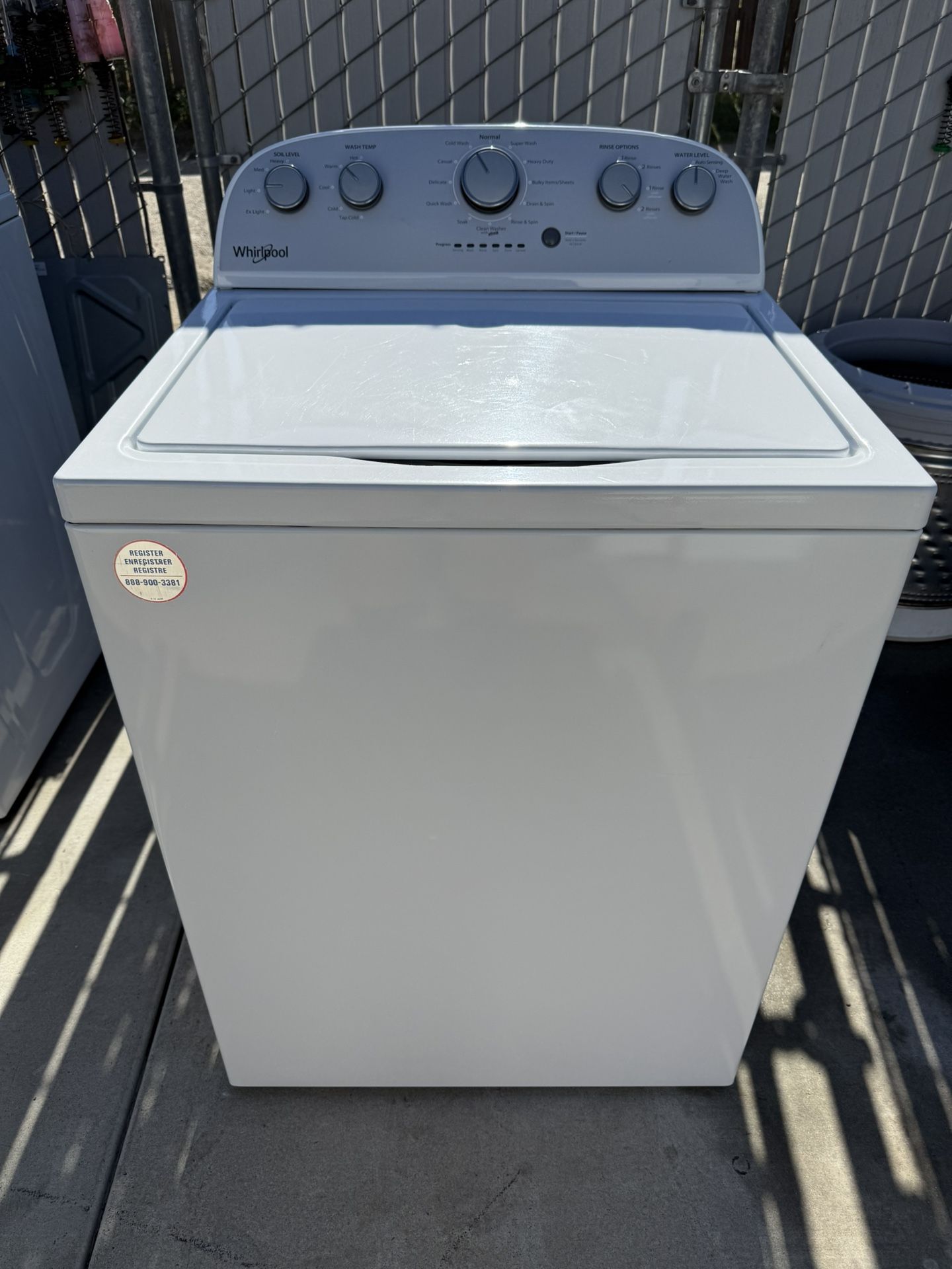 Whirlpool Washer $240 With Warranty