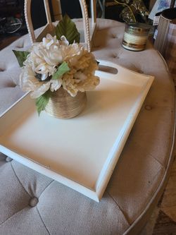 Small wooden tray