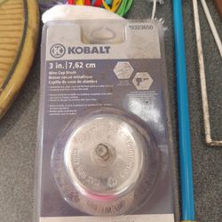 Kobalt 3inch Wire Cup Brush New In Package 