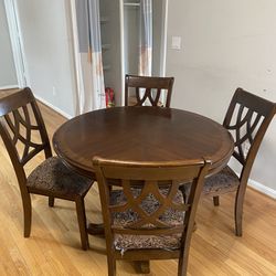 Solid Wood Table&Chair Set