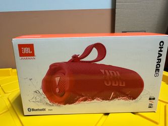 JBL Charge 6 Bluetooth Speaker – Red