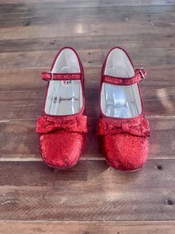 Girls Sparkling Red Shoe “Dorothy Costume”- Size 2