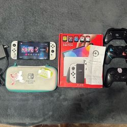 Nintendo Switch OLED with EXTRAS!!!! 