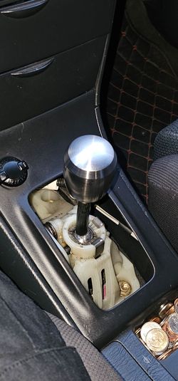 Grimmspeed weighted aluminum shift knob.