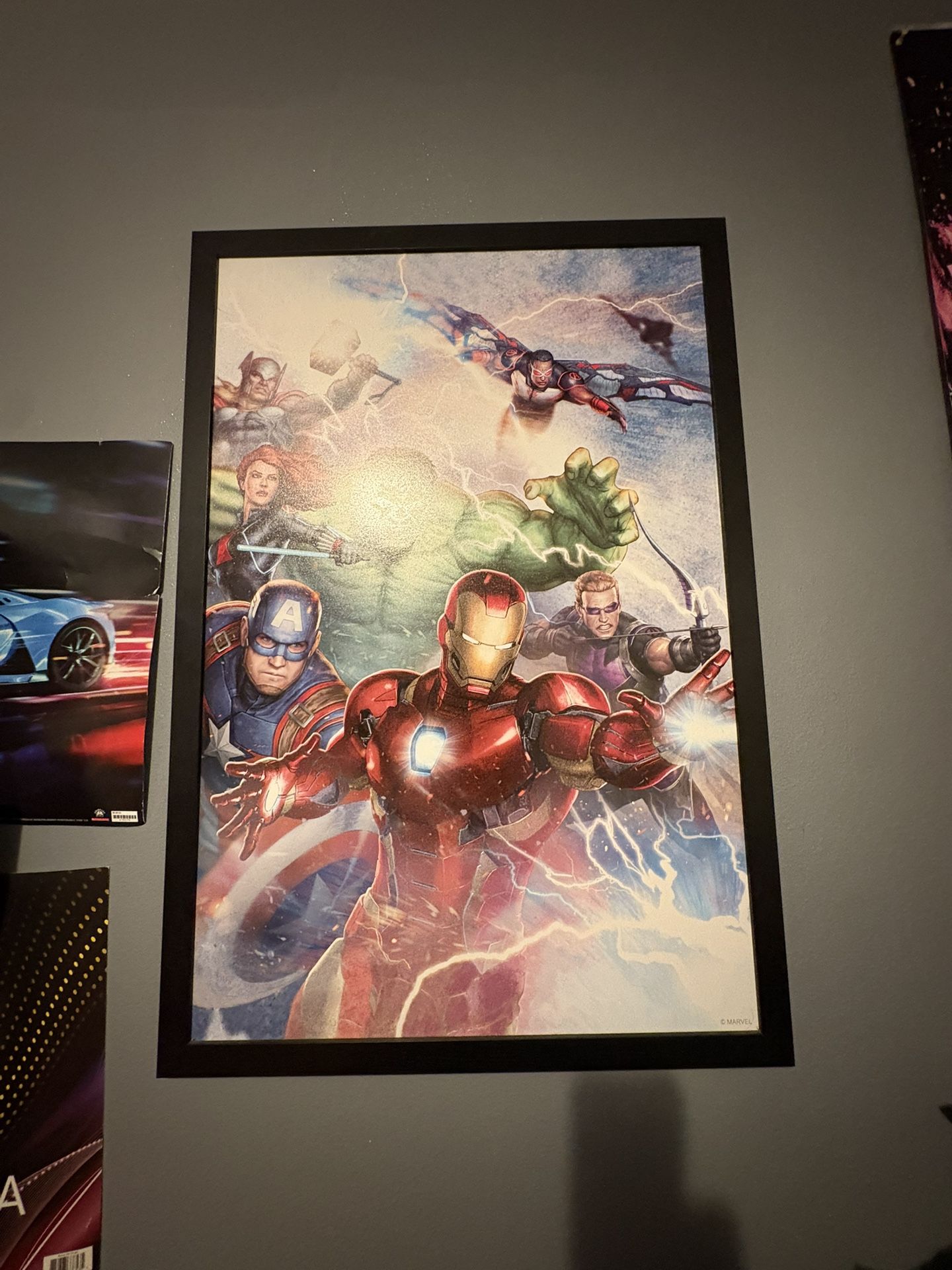 Marvel framed Decor for sale  