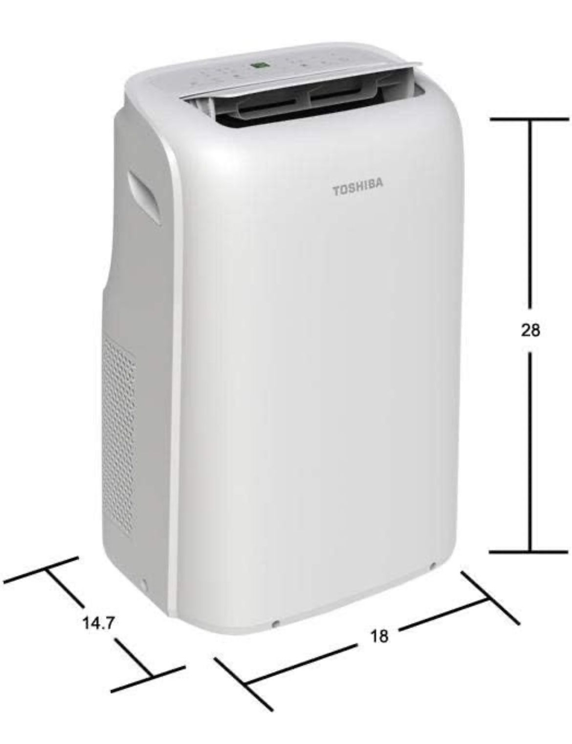 Toshiba Air Conditioner - 115-Volt Portable with Dehumidifier and Remote Control - MOVING SALE