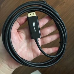 USB-C to DisplayPort Adapter Cable 4K&60Hz 6ft/1.8m, ITANDA USB 3.1 Type C Male (Thunderbolt 3 Compatible) to DP Male 4K Cable for the 2016 MacBook P