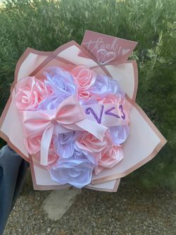 Custom Ribbon Bouquets