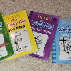 Diary Of A Wimpy Kid 4 Books