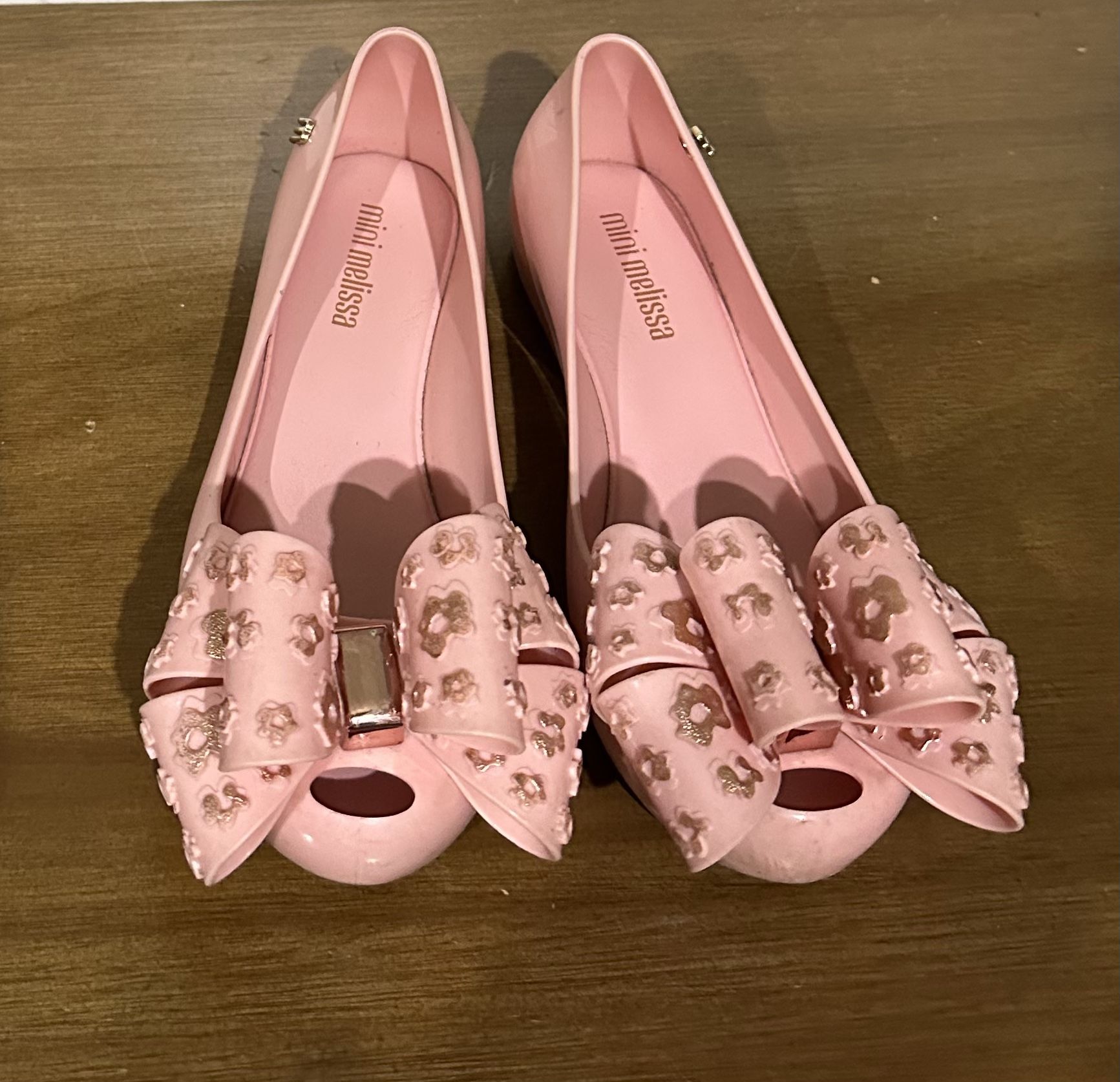 Toddler Girl size 12 Melissa Flats
