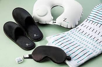 4+ ZIPAIR Amenity Travel Set – Blanket, Neck Pillow, Slippers & More ✨