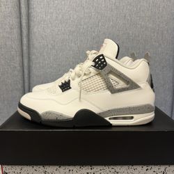 Size 12 - Air Jordan 4 Retro OG 2025 White Cement