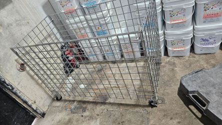 Jaula de metal  wide metal  cage