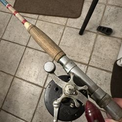 Penn 155 Real With A 6 Ft rod Fishing Pole