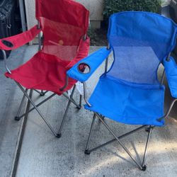 Large Camping Chairs - Ozark Trails - New (missing Bags) 