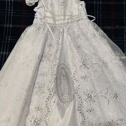 Vestido Para Bautizo Talla 6
