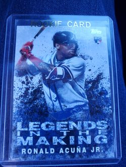 Ronald Acuna Jr Rookie Card
