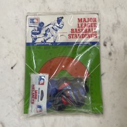 MLB Baseball Helmet Standings Board