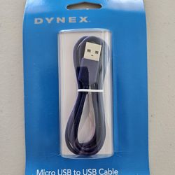 Dynex 3 Feet Micro USB to USB Cable