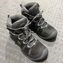 Keen Circadia Mid WP Women's Size 8 Shoes Boots Steel Grey/Cloud Blue 1026763