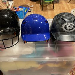 Used Youth Baseball Helmets