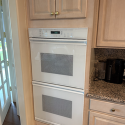 Dacor oven stove, top, and burner