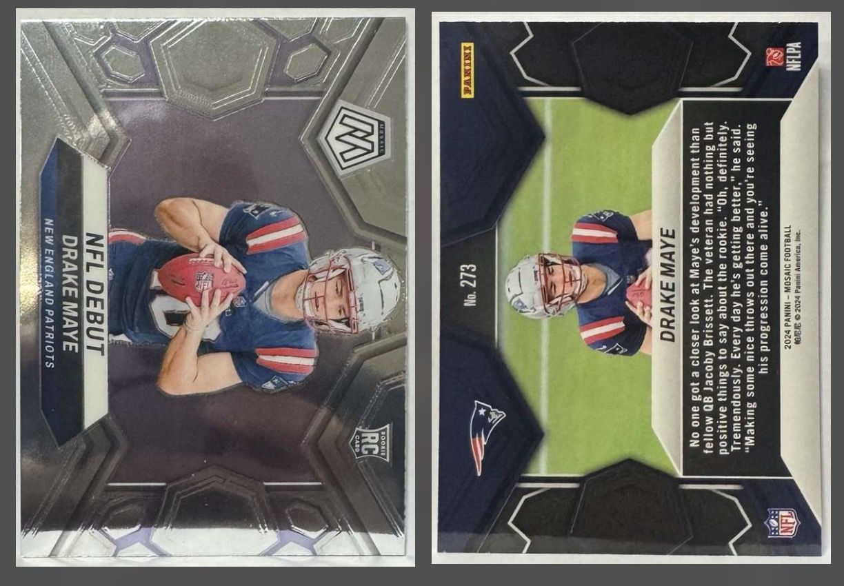 2024 Panini Mosaic - Drake Maye - NFL Debut