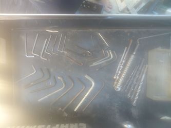 Tools  L keys and drill bits