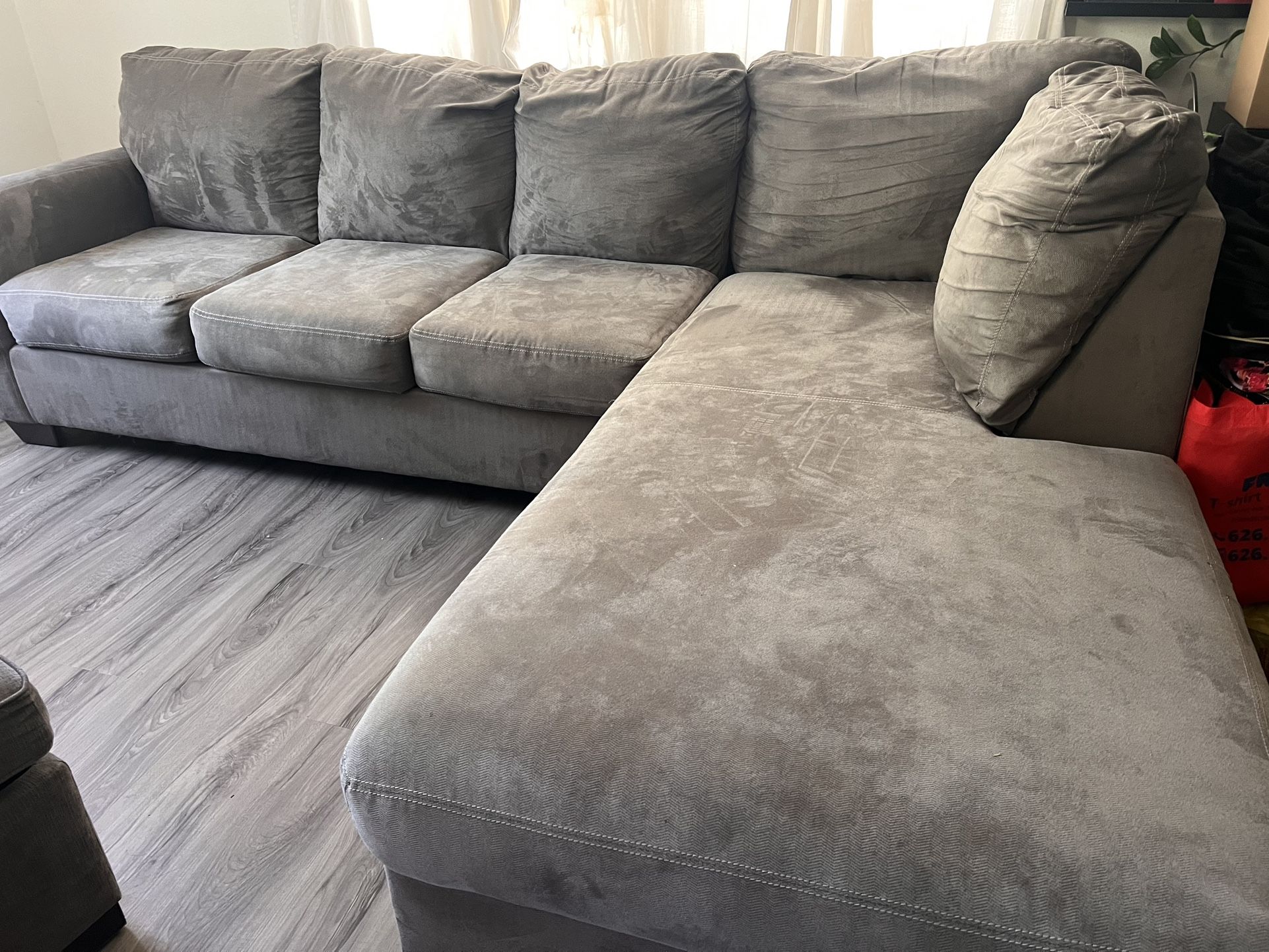 Gray Sectional Couch