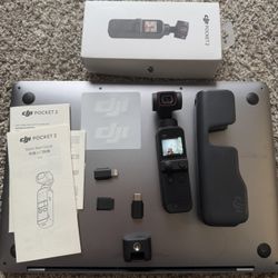 DJI Pocket 2 - Handheld 3-Axis Gimbal Stabilizer with 4K Camera