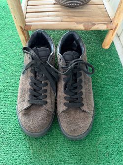 Nike Black Suede Low-Top Sneakers