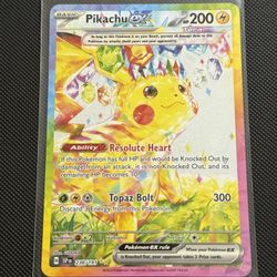 Pikachu EX SIR 238/191 Pokemon Surging Sparks