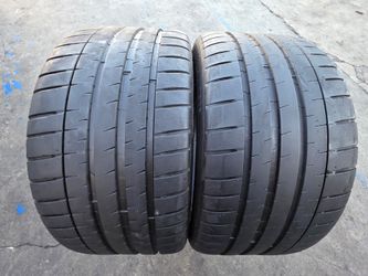 2 USED TIRES MICHELIN PS4S 275/35/20