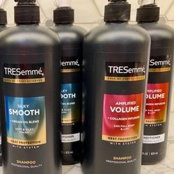 Tresemme Shampoo and Conditioner with pump: Volumizing; or Smoothing NEW