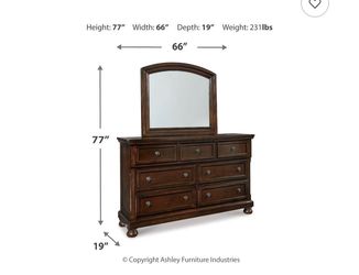 7 drawer dresser (no mirror)