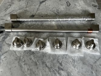 CAFE GAS RANGE OVEN STOVETOP KIT HANDLE STAINLESS JSTEEL