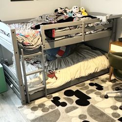 Bunk Bed With 2 Twin Mattresses 