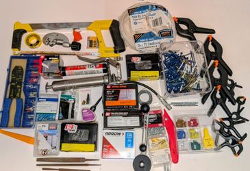 Tools, Nails, Saw, Copper Building Wire, Rotary Cutting Tool More!!