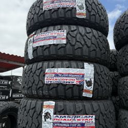 🚨🚨vendo Set De Llantas 275 60 20 American R/T Tires