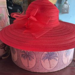 Red Summer Hat