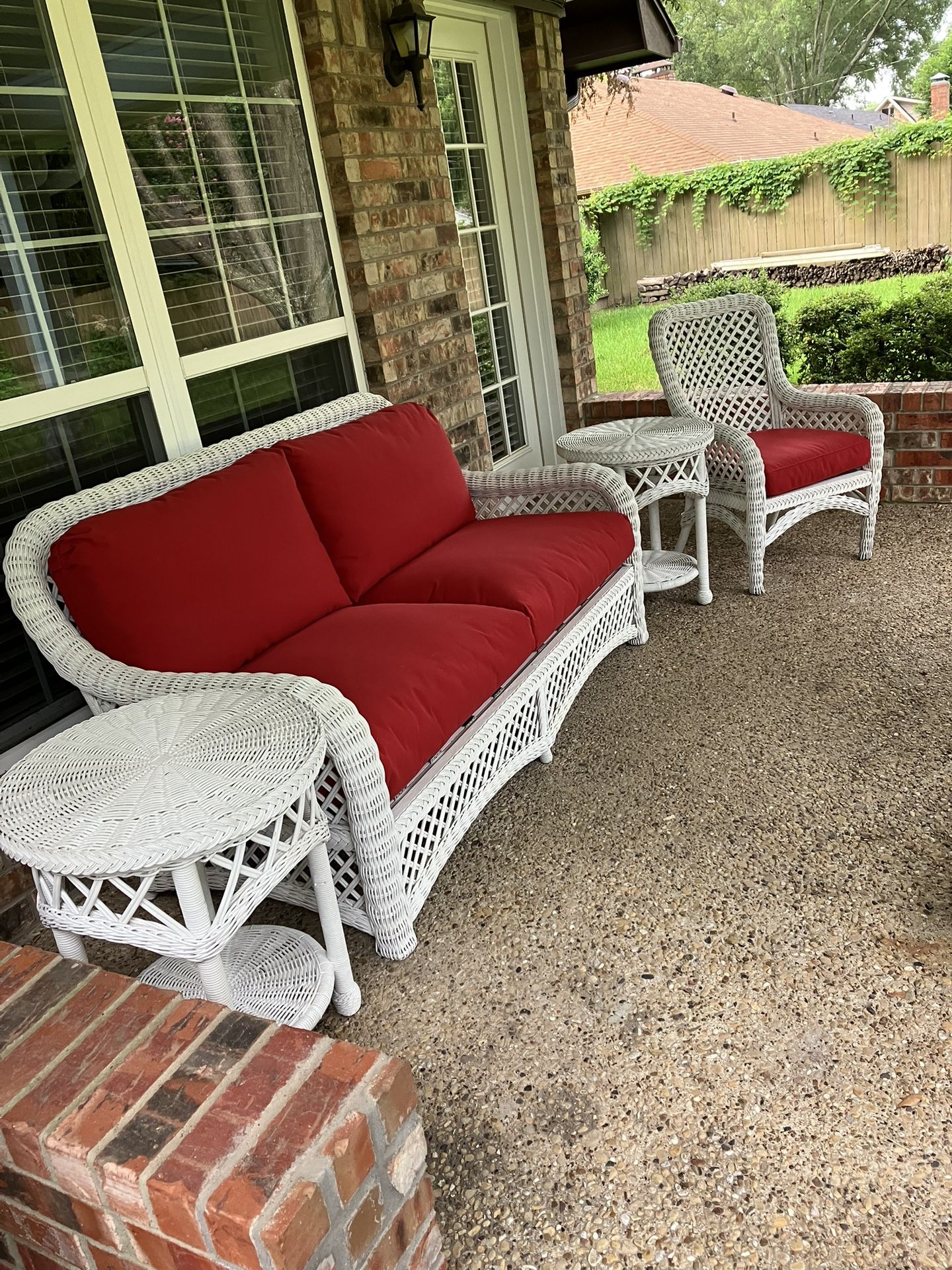 Wicker Furniture Set
