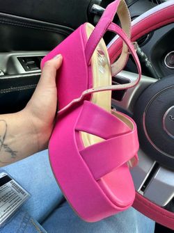 Pink heels