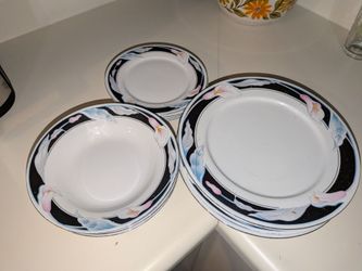 80s/90s dish set