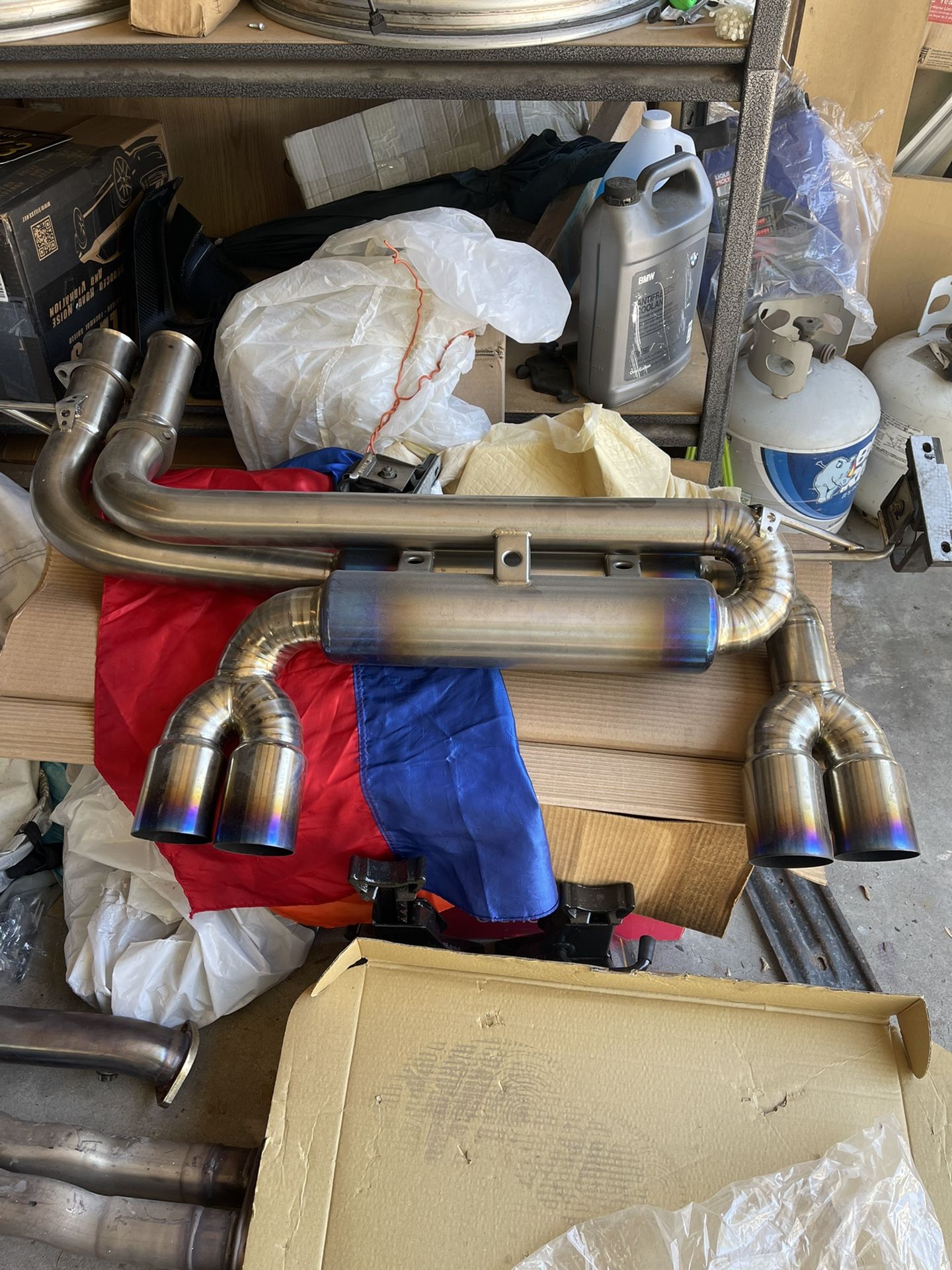 Agency Power Full Section 3 Titanium Muffler E46 M3