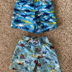 Toddlers Swimming Trunks Size 2 $8 Both