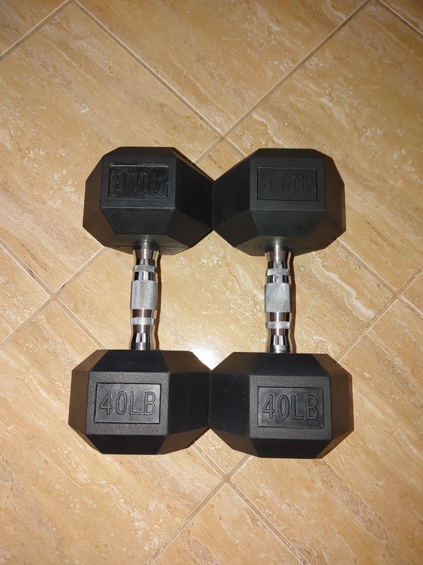 40Lb Dumbbell Pair